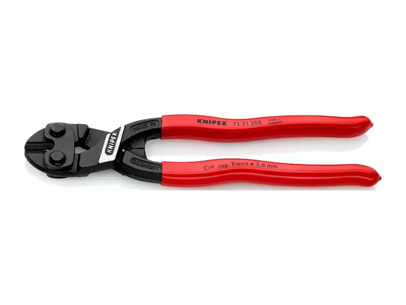 Knipex "CoBolt" Kompakt-Bolzenschneider - 200 mm - mit Aussparung