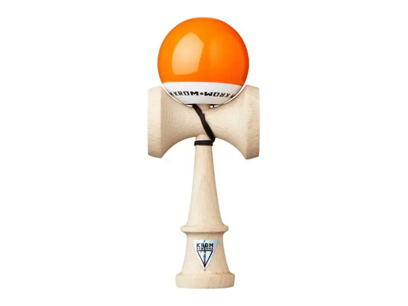 KROM Kendama "POP LOL" Kendama - Orange