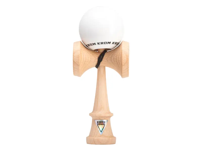 KROM Kendama "POP LOL" Kendama - White