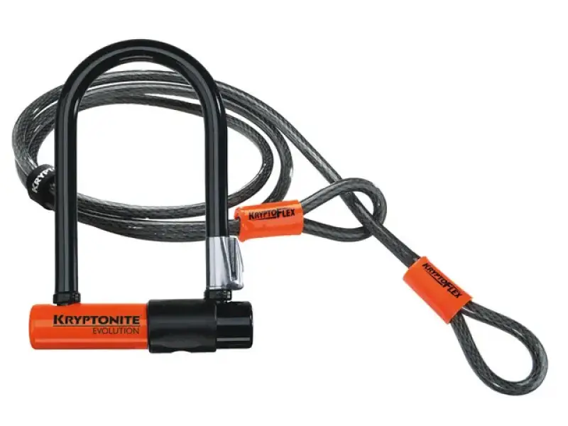 Kryptonite "Evolution Mini 7 mit Kryptoflex" Fahrradschloss