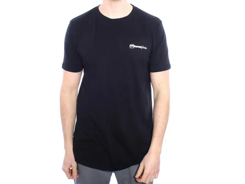 kunstform "Back Logo" T-Shirt - Black