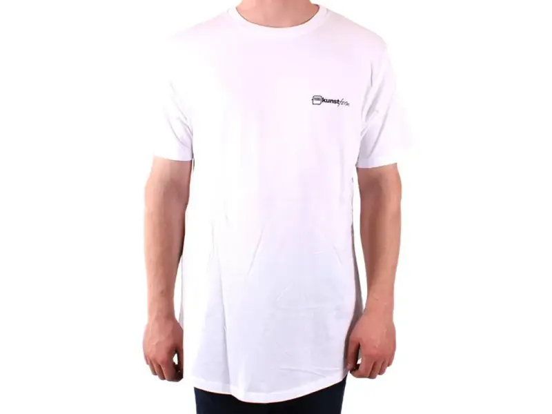 kunstform "Back Logo" T-Shirt - White