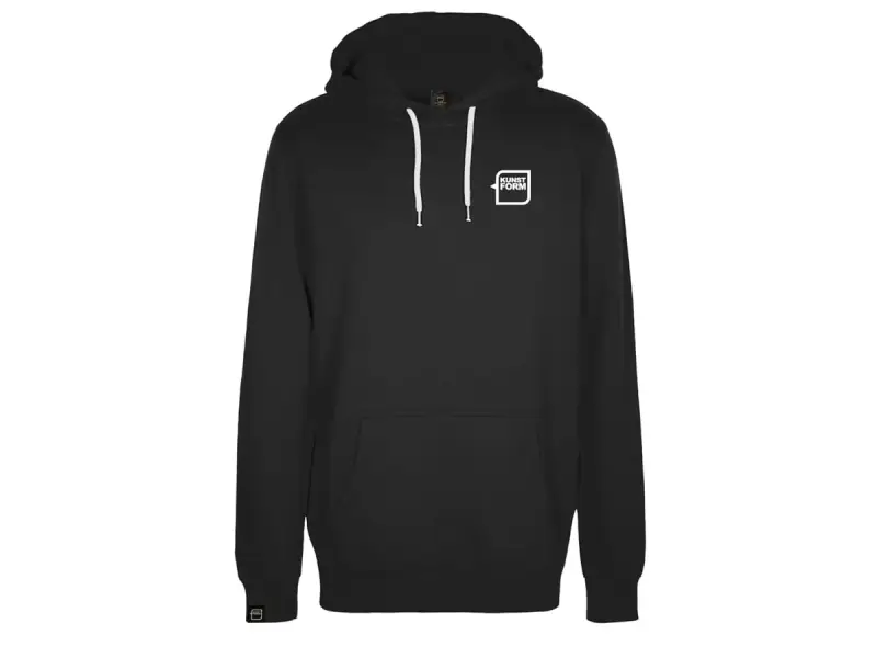kunstform "Breast Logo" Hooded Pullover - Black