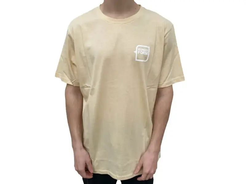 kunstform "Breast Logo" T-Shirt - Creme