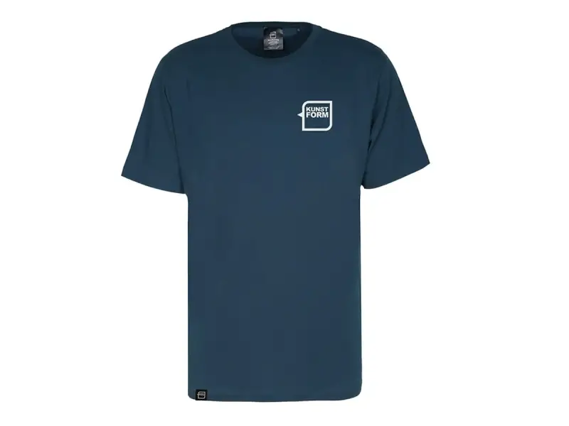 kunstform "Breast Logo" T-Shirt - Dark Petrol