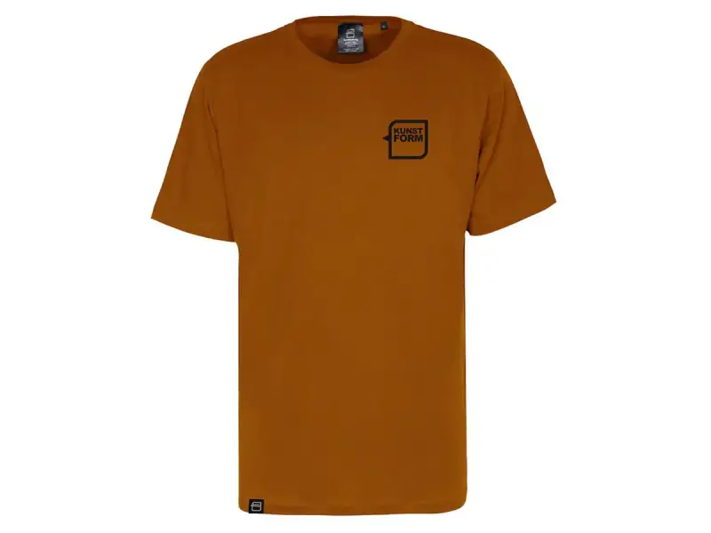 kunstform "Breast Logo" T-Shirt - Rust