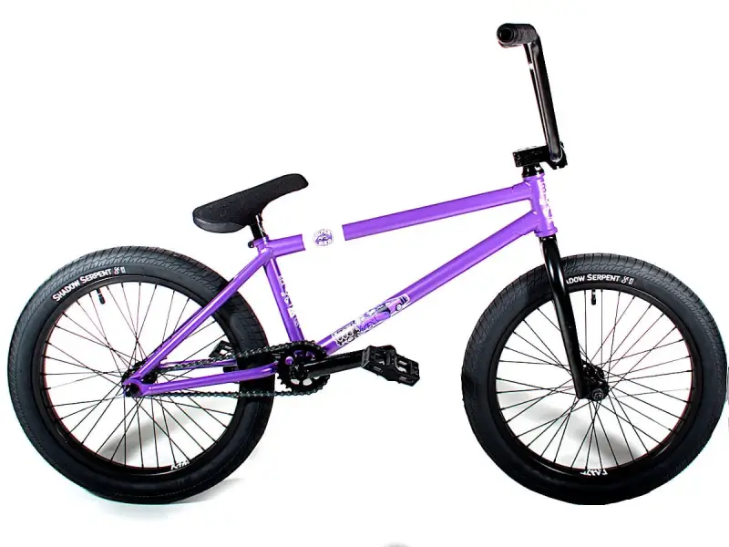 kunstform "BSD X Subrosa" 2023 Custom BMX Rad - Lila