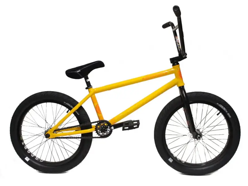 kunstform "Subrosa Bikes X Profile Racing" 2021 Custom BMX Bike - Yellow