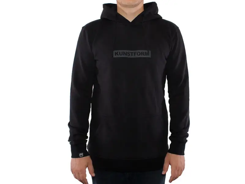 kunstform "Team" Hooded Pullover - Black