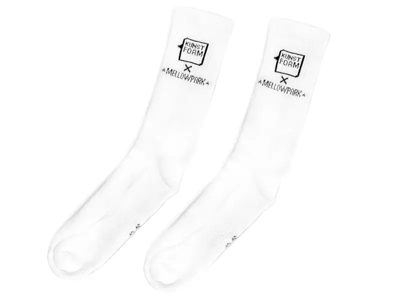 kunstform X Mellowpark Socks - White