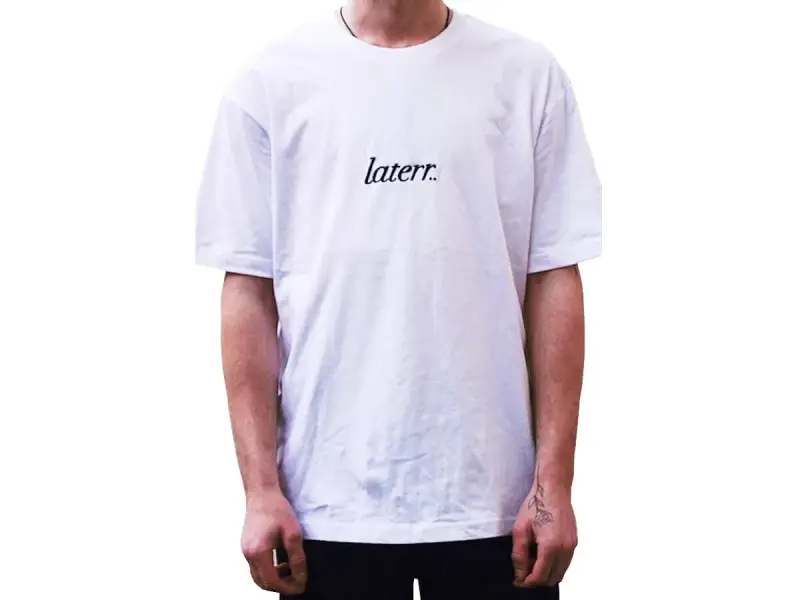 Laterr Threads "Basic" T-Shirt - White