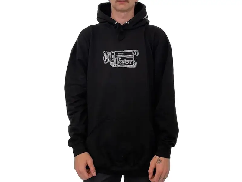 Laterr Threads "Filmers" Hooded Pullover - Black