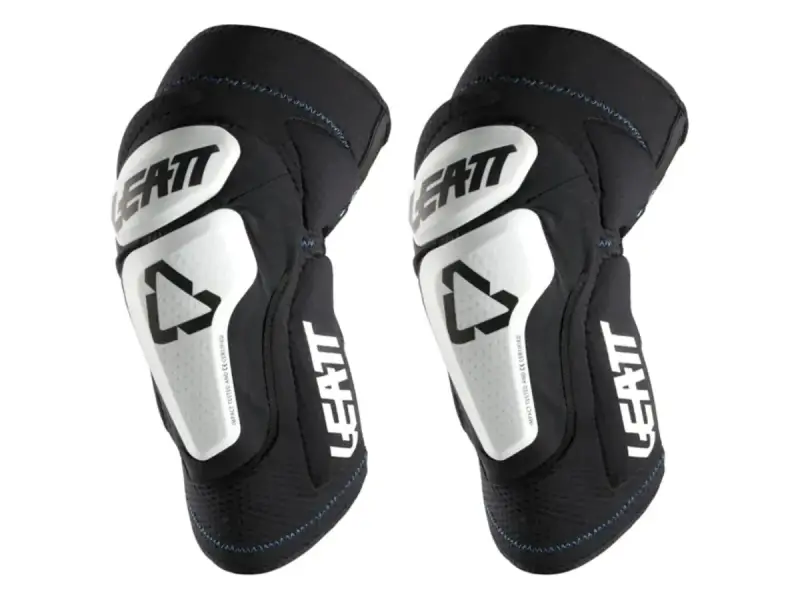 Leatt "3DF 6.0" Knieschoner - White/Black