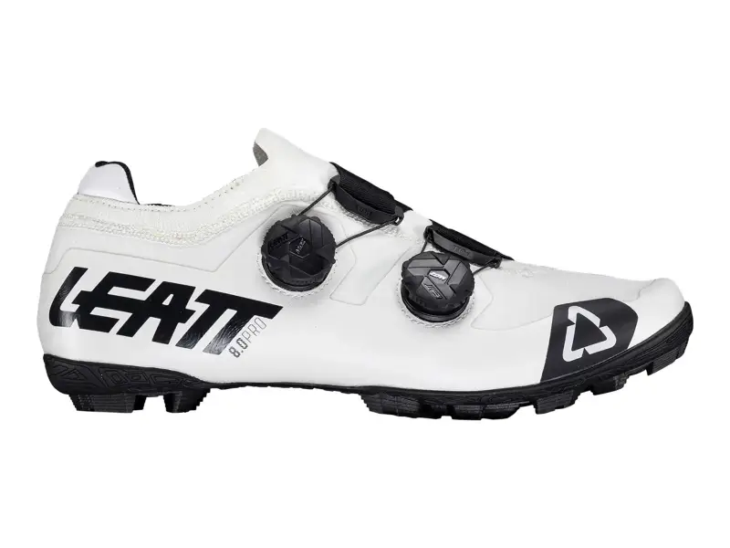 Leatt "8.0 ProClip Race" Schuhe - White