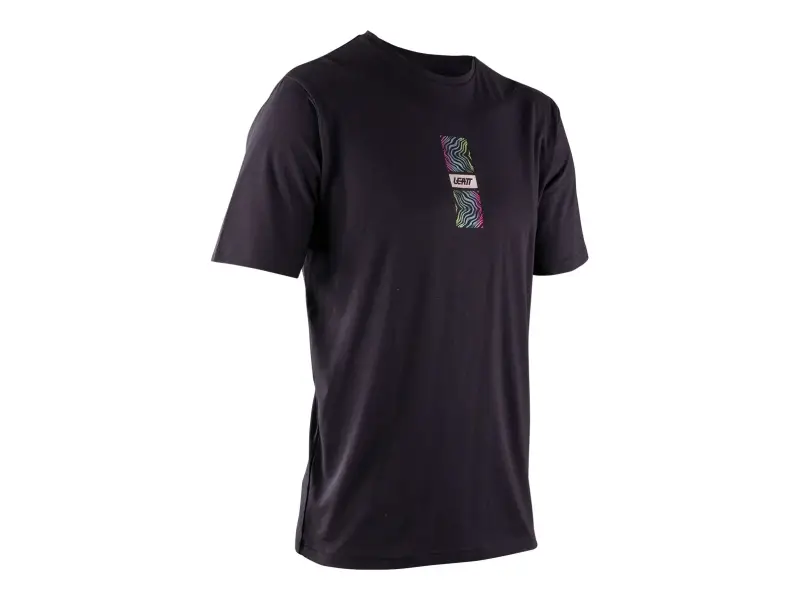 Leatt "Core" T-Shirt - Black/Green
