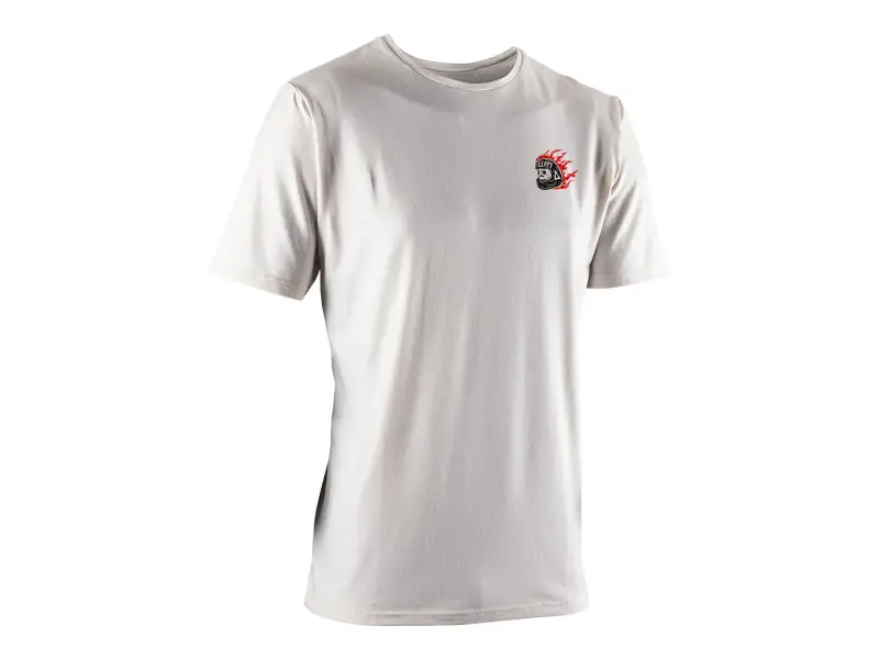 Leatt "Core" T-Shirt - Cream White