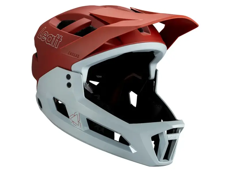 Leatt "Enduro 2.0" Fullface Helm - Lava