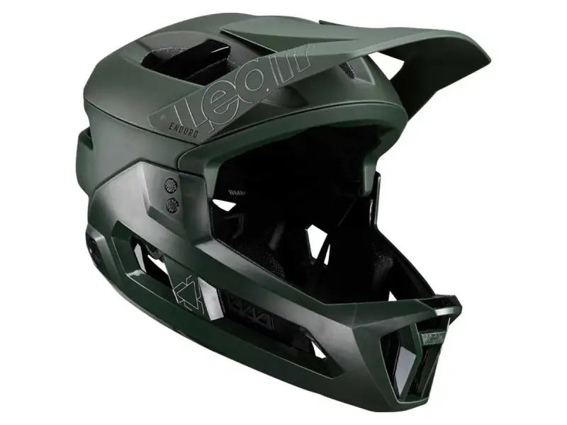 Leatt "Enduro 3.0" Fullface Helm - Spinach