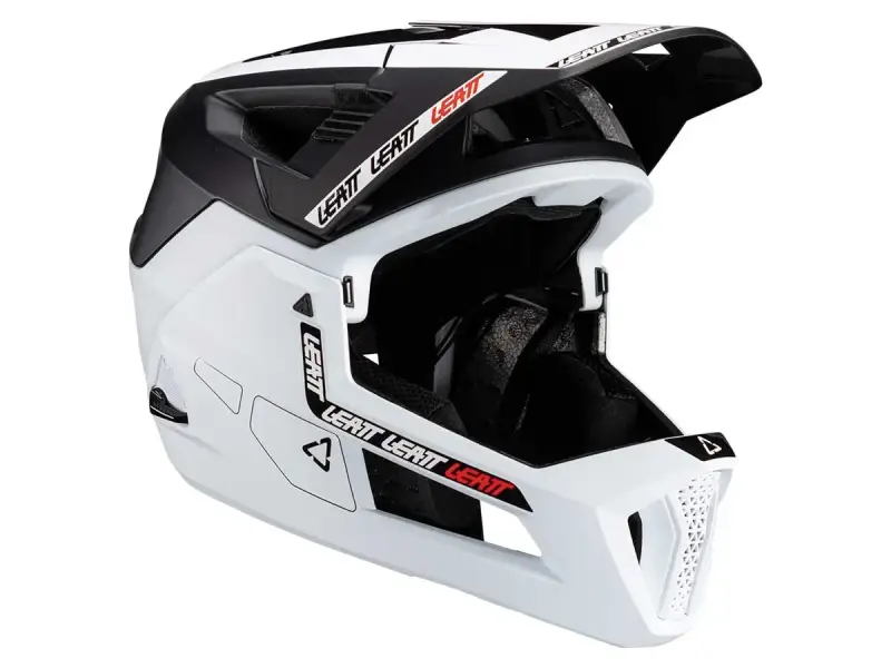 Leatt "Enduro 4.0" Fullface Helm - White 2024