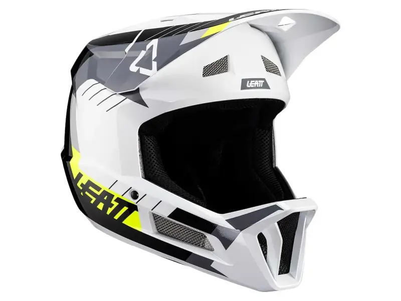Leatt "Gravity 2.0" Fullface Helm - White/Black