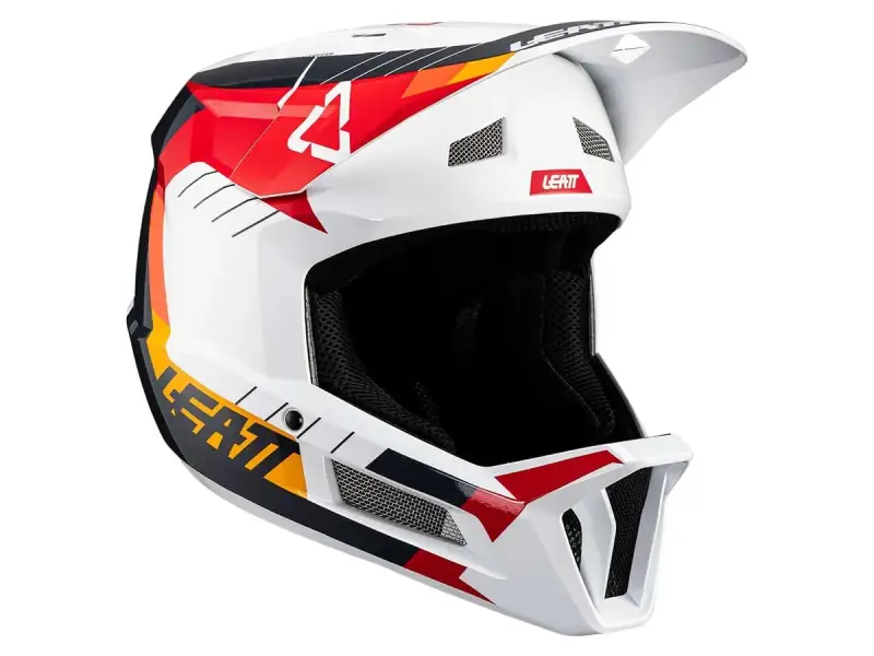 Leatt "Gravity 2.0" Fullface Helm - White/Red
