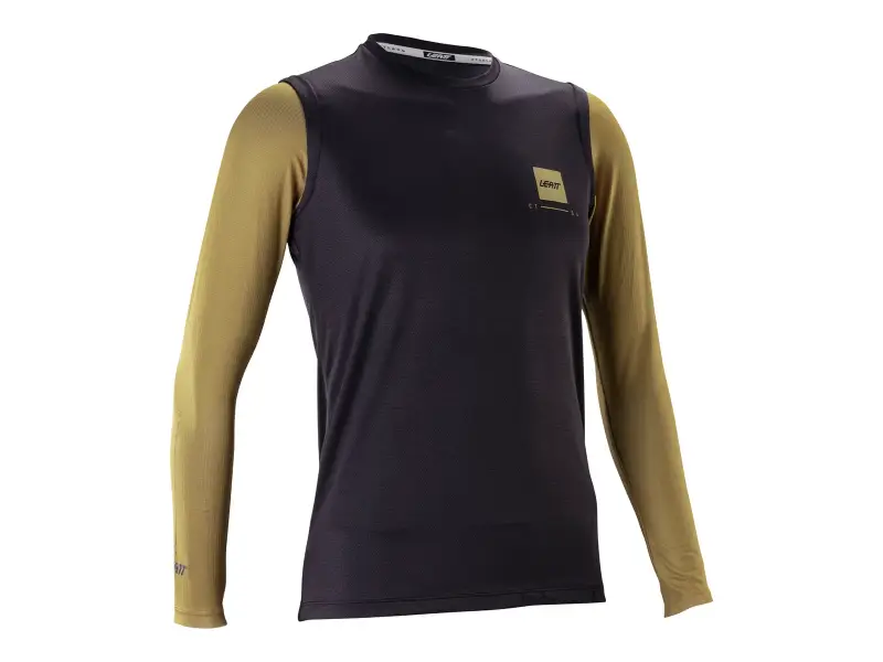 Leatt "Gravity 2.0 Long Sleeve Women" Jersey - Ghost Black