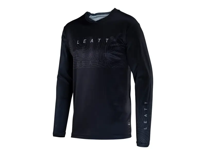 Leatt "Gravity 3.0 Long Sleeve" Jersey - Black 2024