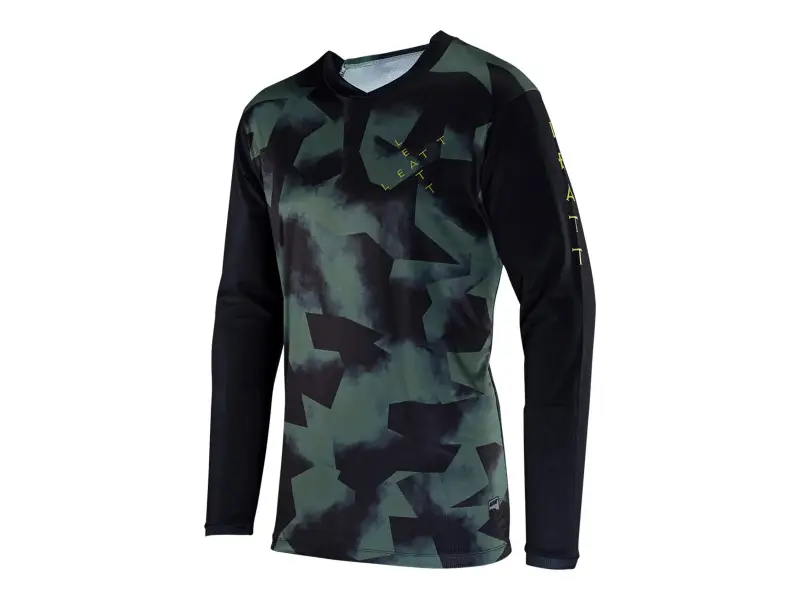 Leatt "Gravity 3.0 Long Sleeve" Jersey - Spinach