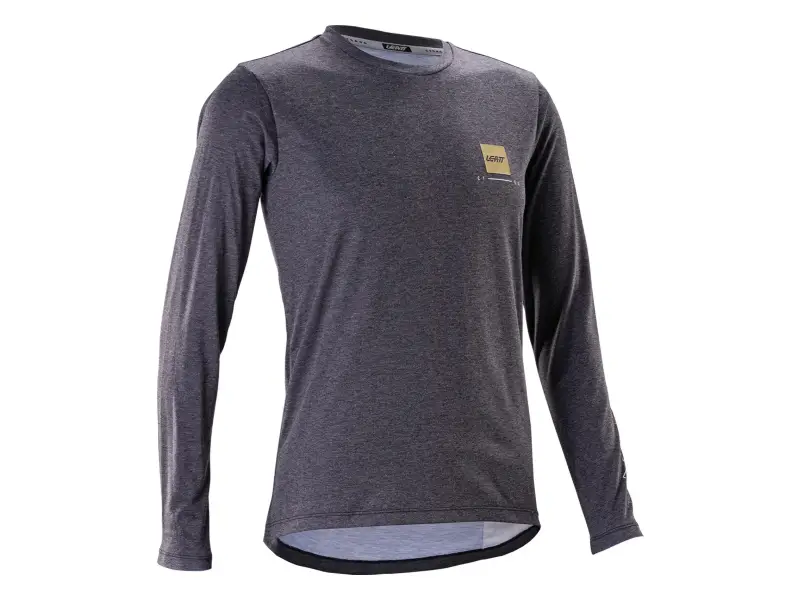 Leatt "Gravity 3.0 Women Long Sleeve" Jersey - Ghost Black