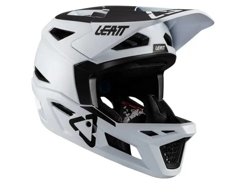 Leatt "Gravity 4.0" Fullface Helm - White 2024