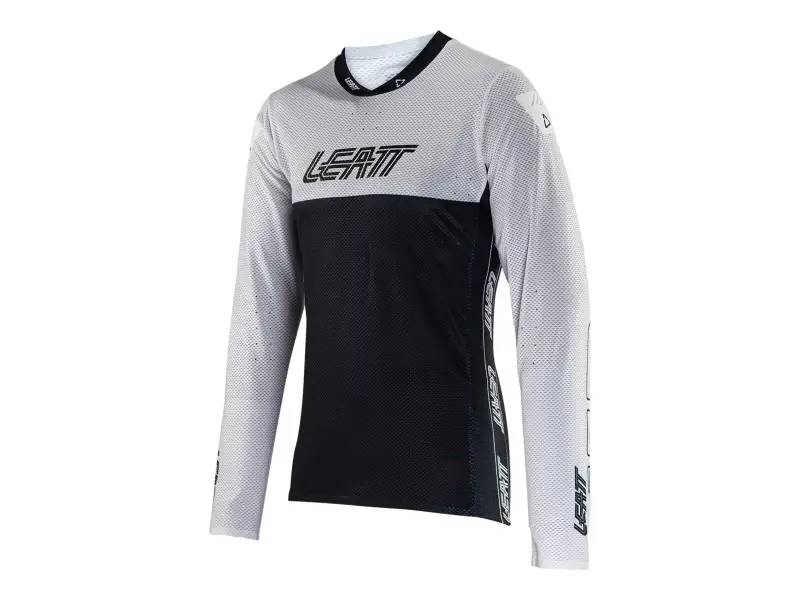 Leatt "Gravity 4.0 Long Sleeve" Jersey - White