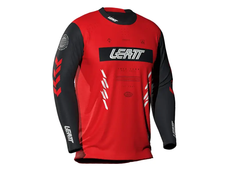 Leatt "Gravity 4.0 Junior Long Sleeve" Jersey - Race Red