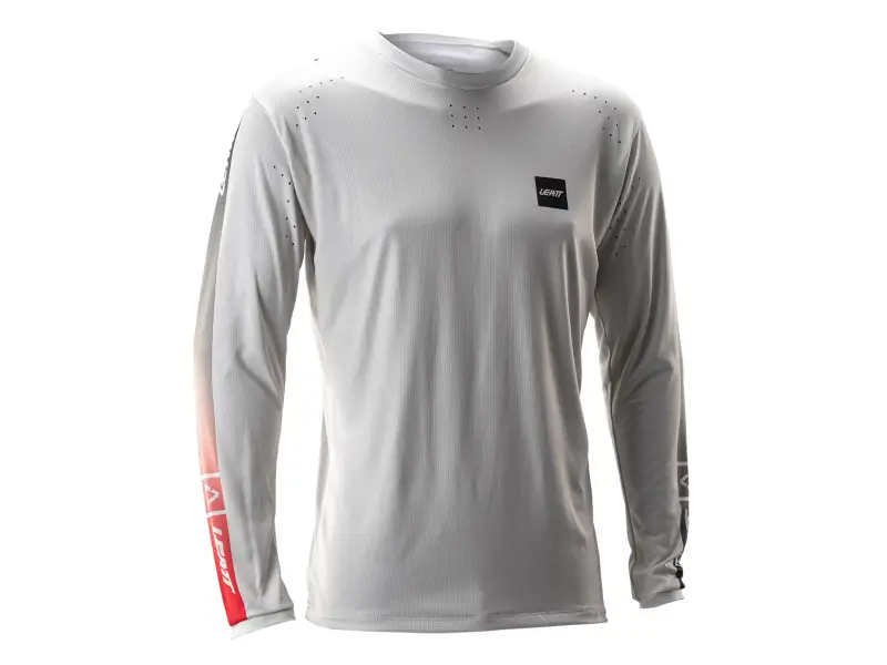 Leatt "Gravity 4.0 Long Sleeve" Jersey - Cream White