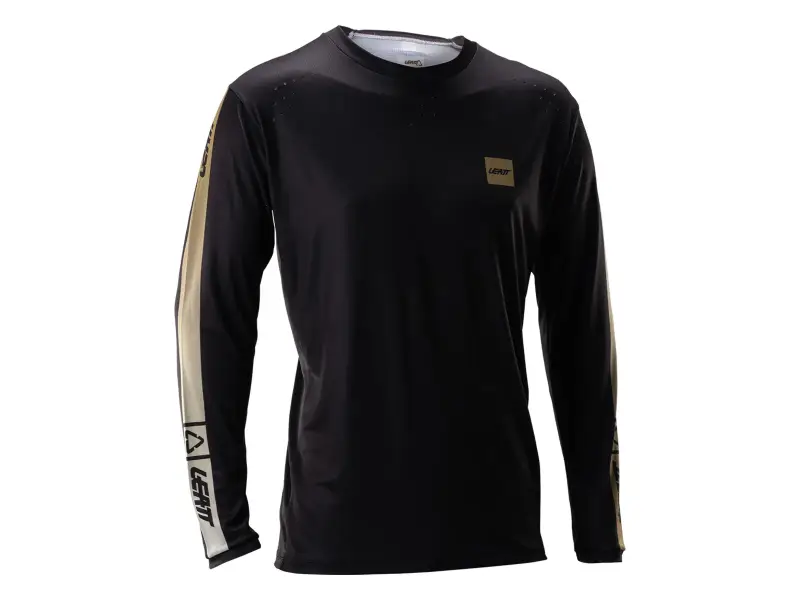 Leatt "Gravity 4.0 Long Sleeve" Jersey - Stripe Black