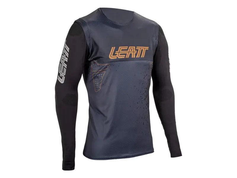 Leatt "Gravity 5.0 Long Sleeve" Jersey - Black