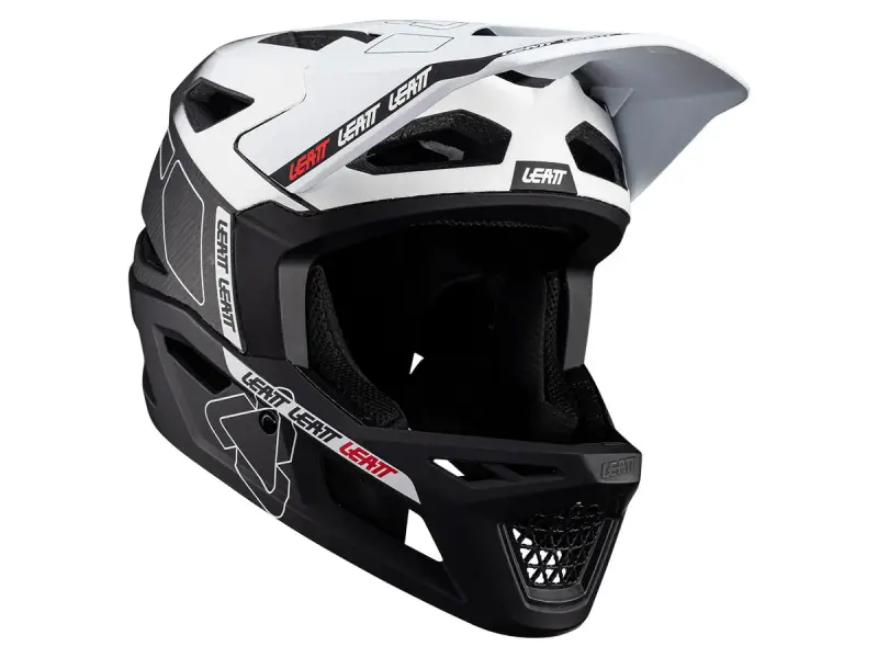 Leatt "Gravity 6.0 Carbon" Fullface Helm - White