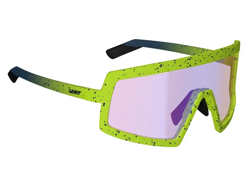 Leatt "MadViz One" Sonnenbrille - Iriz Fuchsia Lens / Yellow