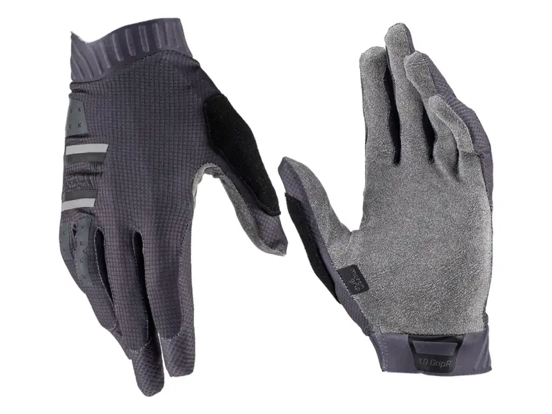 Leatt "MTB 1.0 GripR Junior" Gloves - Stealth