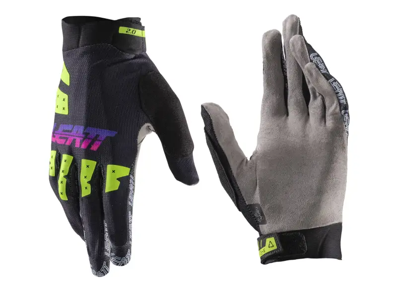 Leatt "MTB 2.0 X-Flow" Handschuhe - Neon Black