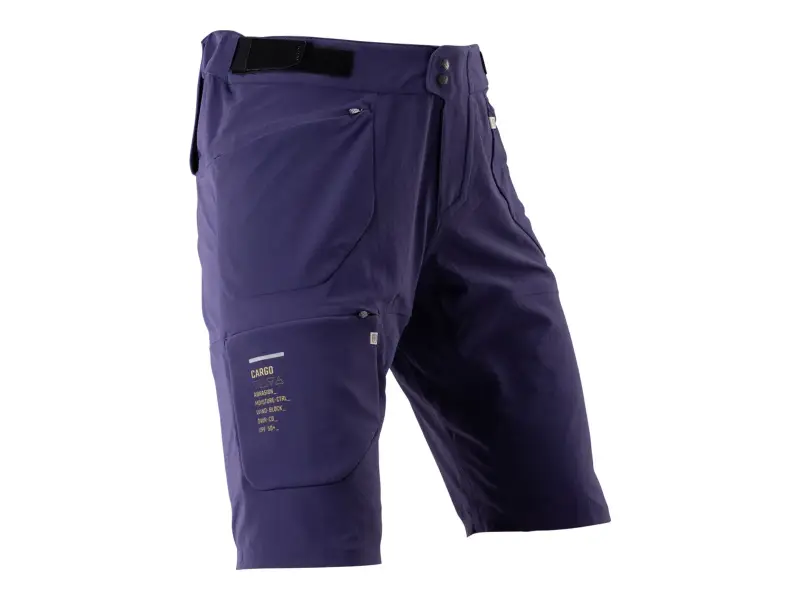 Leatt "MTB Trail 6.0 Cargo" Shorts - Galaxy Blue