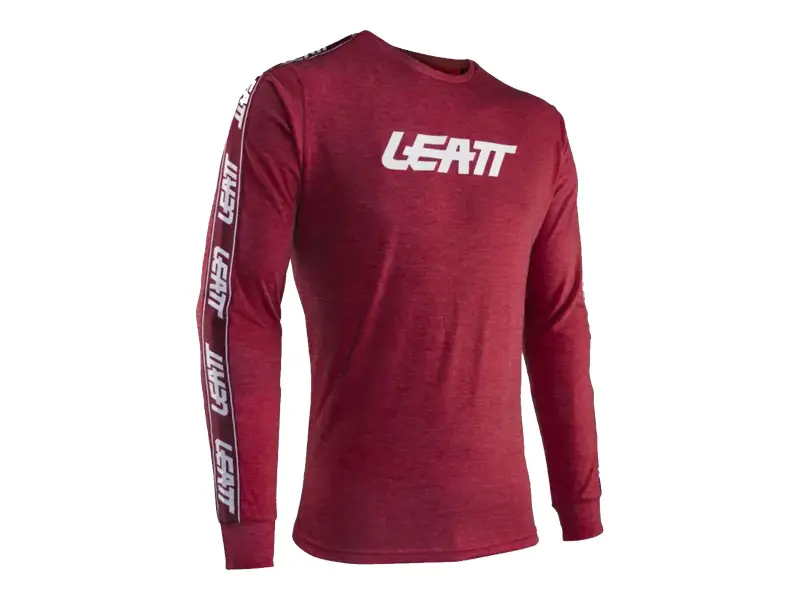 Leatt "Premium" Longsleeve - Ruby