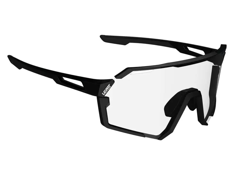 Leatt "RideViz Pro" Sonnenbrille - Clear Photochromic Lens / Satin Black