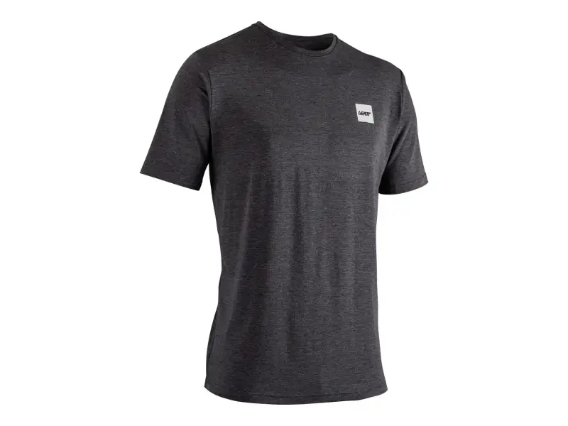 Leatt "Tech" T-Shirt - Ghost Black