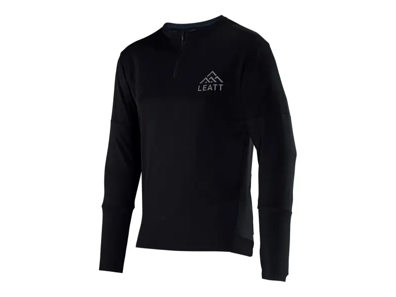 Leatt "Trail 4.0 Long Sleeve" Jersey - Black