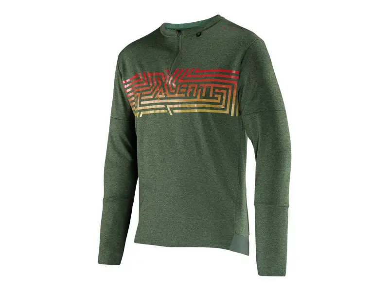 Leatt "Trail 4.0 Long Sleeve" Jersey - Spinach