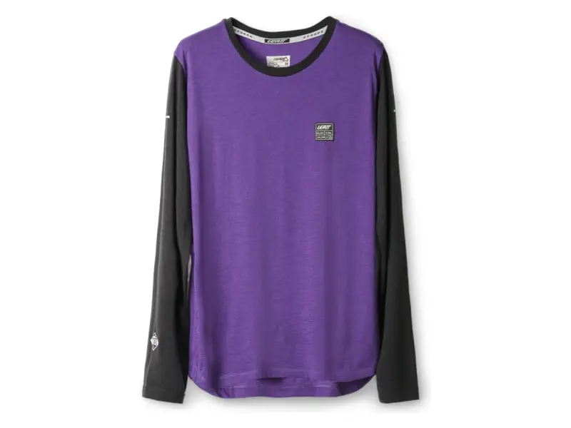 Leatt "Trail 5.0 Merino Long Sleeve Women" Jersey - Purple