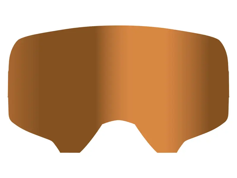 Leatt "Velocity" Goggle Ersatzscheibe (Iriz verspiegelt)