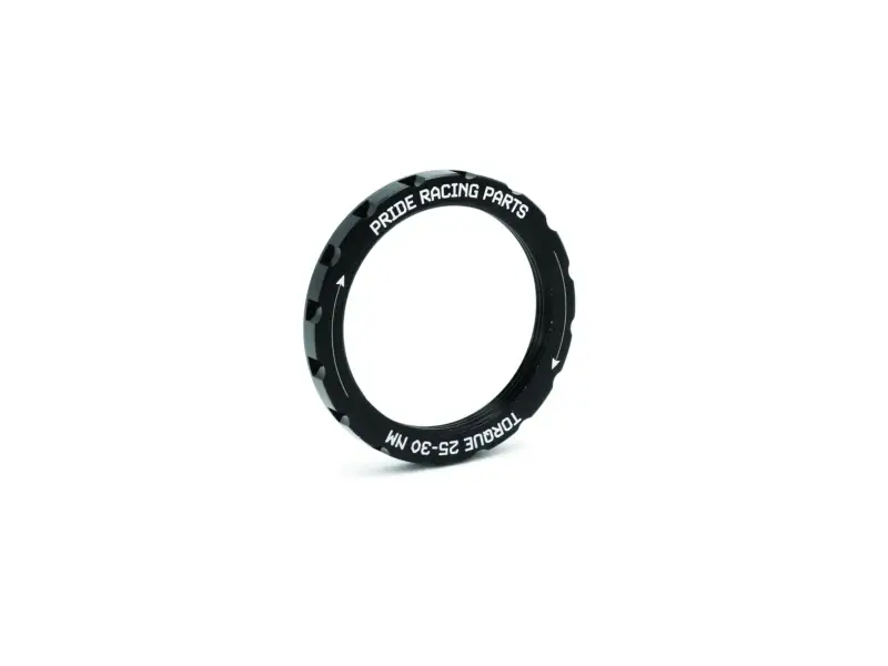 Pride Racing "Elite Lock Ring" BMX Race Naben Ersatzteile - Schwarz, Shimano-kompatibel