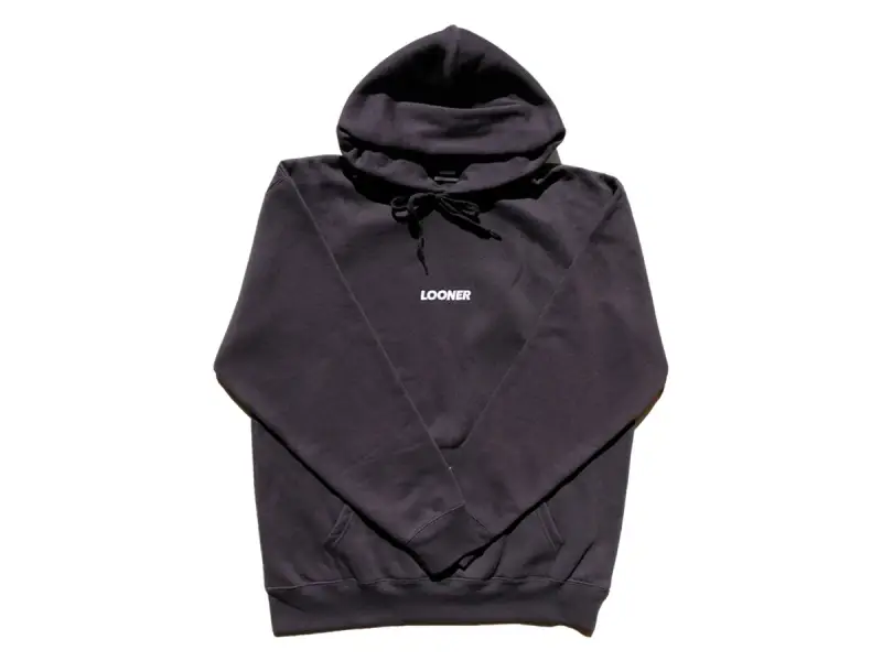 Looner Wear "Logo" Hooded Pullover - Black