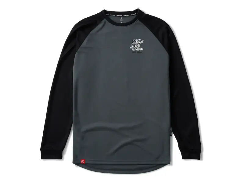Loose Riders "Beer Now Long Sleeve" Jersey - Black